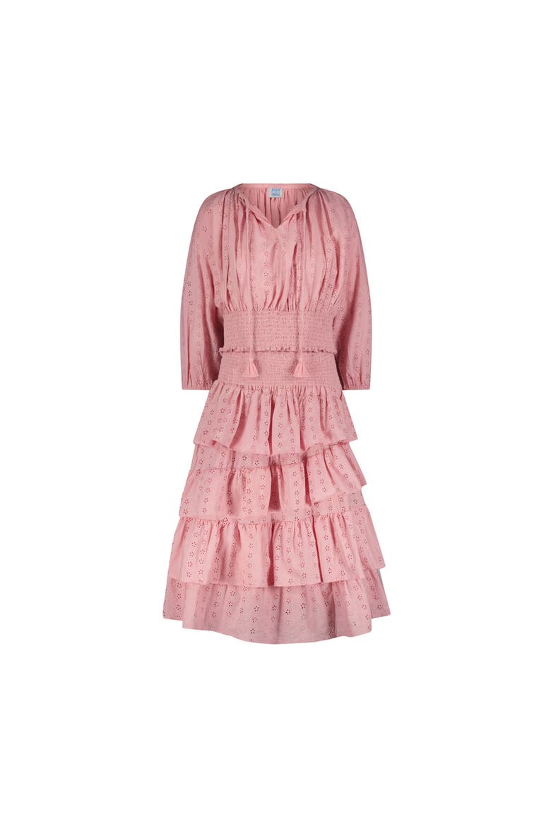 Karmin Womens Ruffle Skirt, Alternate, color, Pink