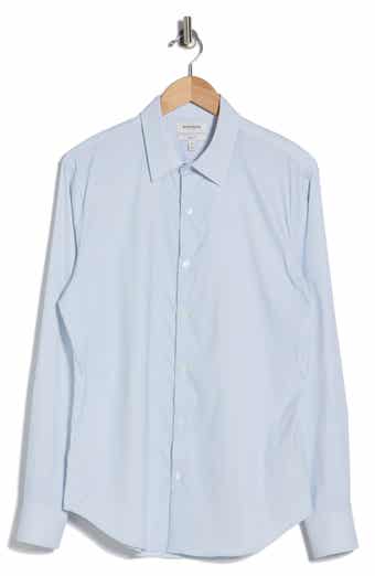 Bonobos Long Sleeve Slim Fit Button Front Performance Shirt