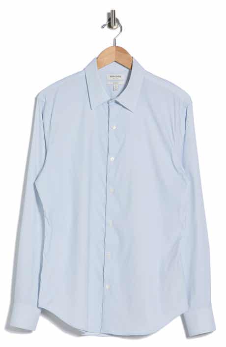 Bonobos Long Sleeve Slim Fit Button Front Performance Shirt
