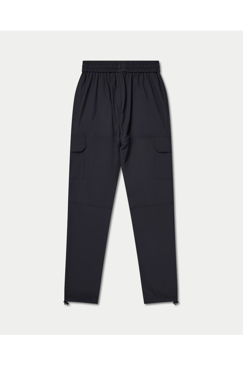 Tech Tapered Cargo Trousers, Alternate, color, Black