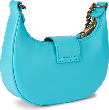 Small Leather Chelsea Hobo Crossbody Bag