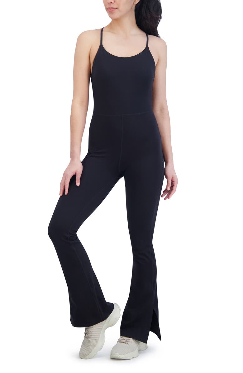 SAGE COLLECTIVE Bootcut Bodysuit, Alternate, color,