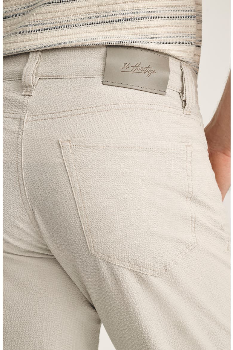 Charisma Relaxed Straight Leg Seersucker Pants, Alternate, color, STONE SEERSUCKER