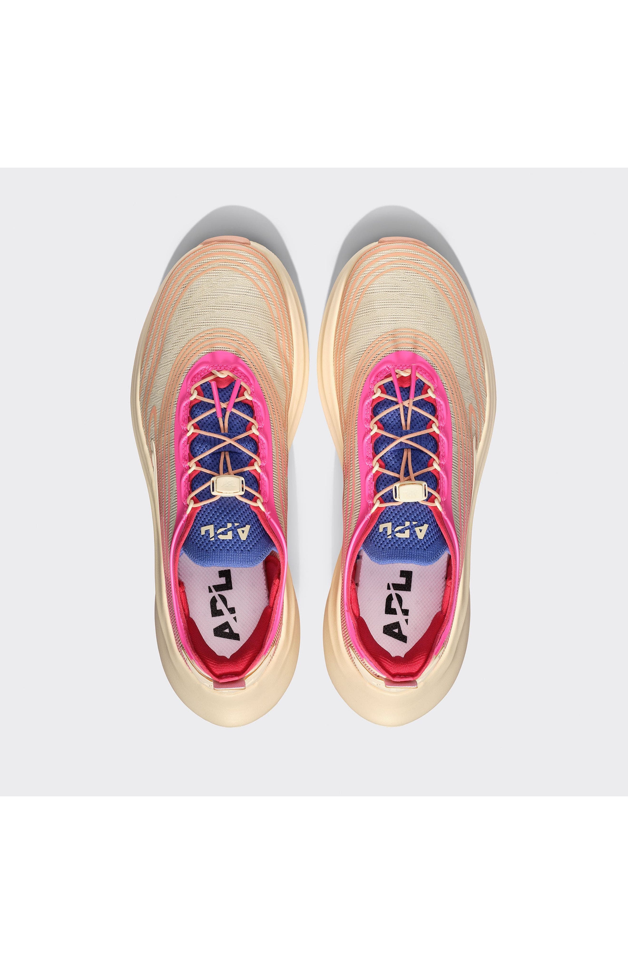 Women's APL Veil Vanilla Fusion Pink Viola Sneaker, Alternate, color, Vanilla-FusionPink-Viola