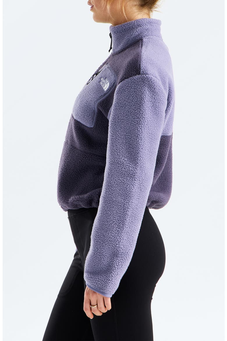 Yumiori Colorblock High Pile Fleece Half-Zip Pullover, Alternate, color, ENDLESS DUSK/ GROUNDED PLUM