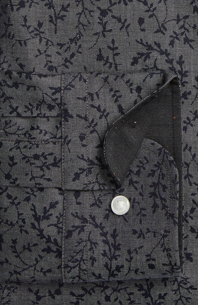 NORDSTROM MEN'S SHOP Trim Fit Non-Iron Dress Shirt, Alternate, color,