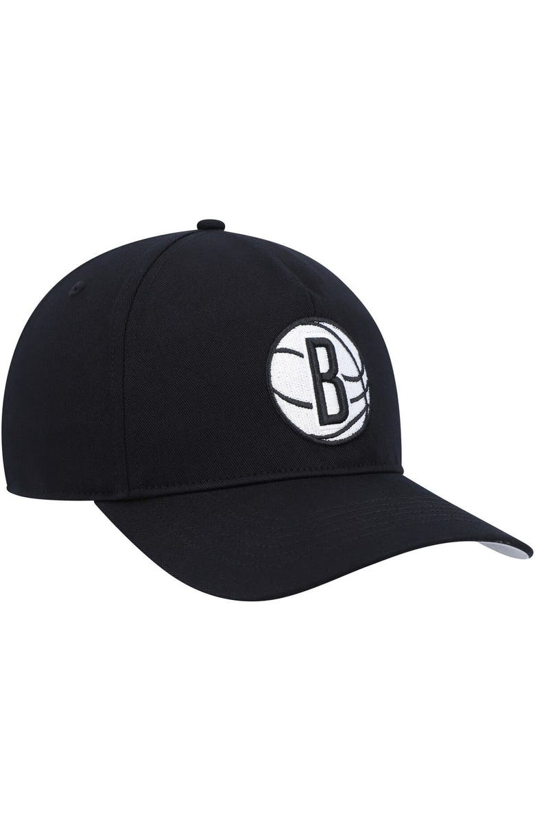 '47 Men's '47 Black Brooklyn Nets Hitch Snapback Hat, Alternate, color, 