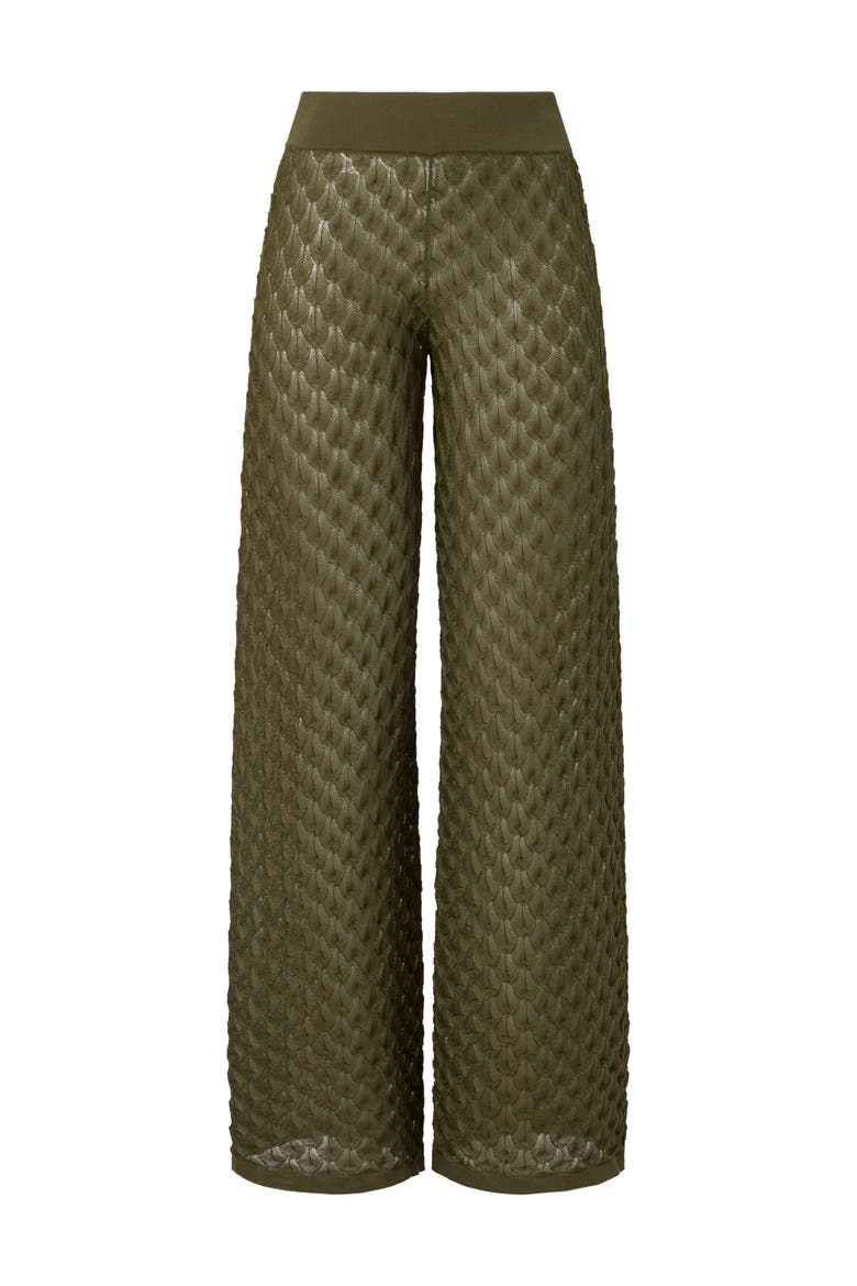 Alissa Knitted Pants, Alternate, color, Dusty Olive