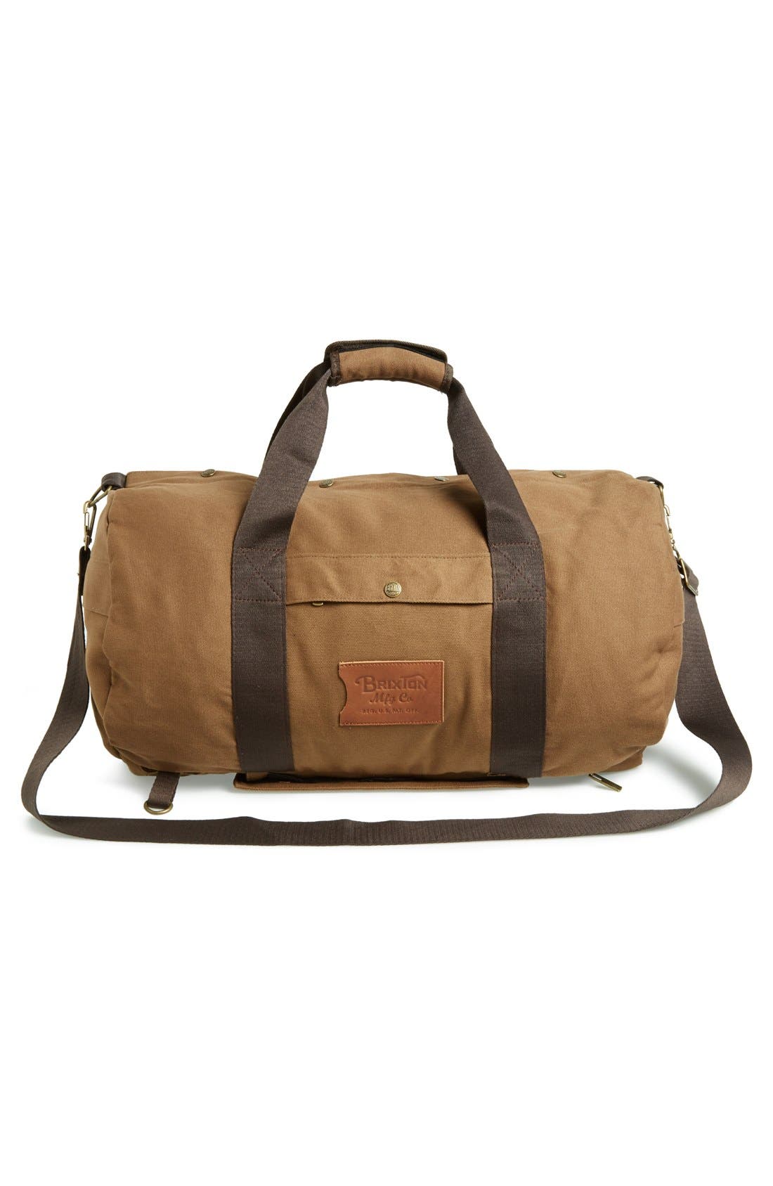 'Bixby' Duffel Bag, Alternate, color, SEPIA