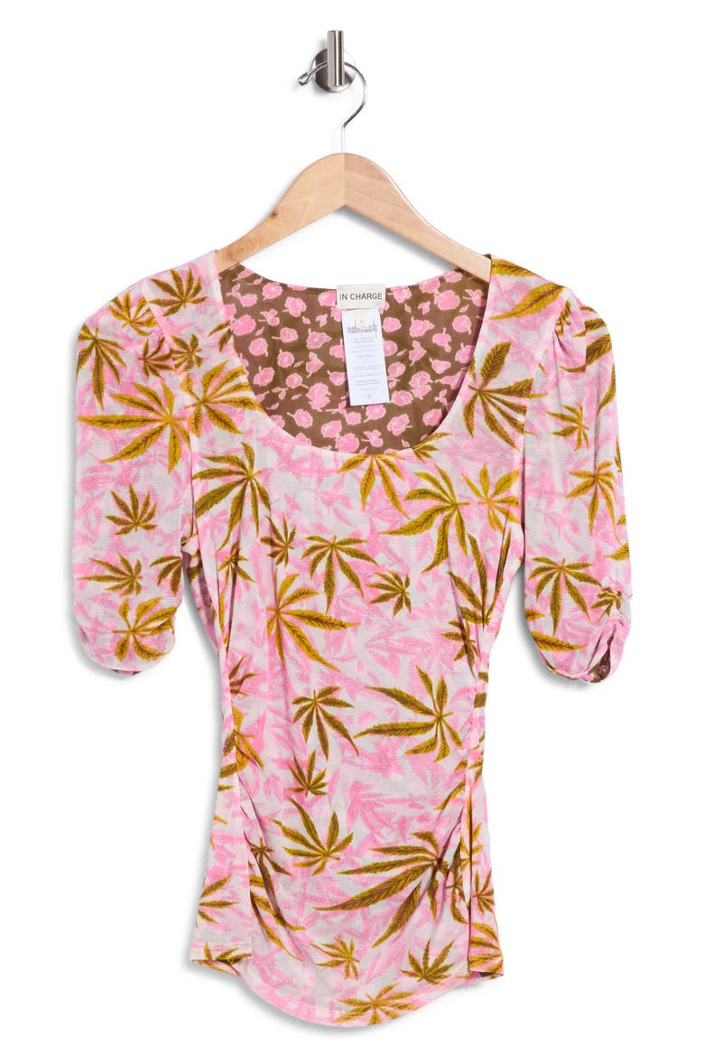 Ali Reversible Mesh Top, Alternate, color, CANNABIS PINK/ ROSE KHAKI