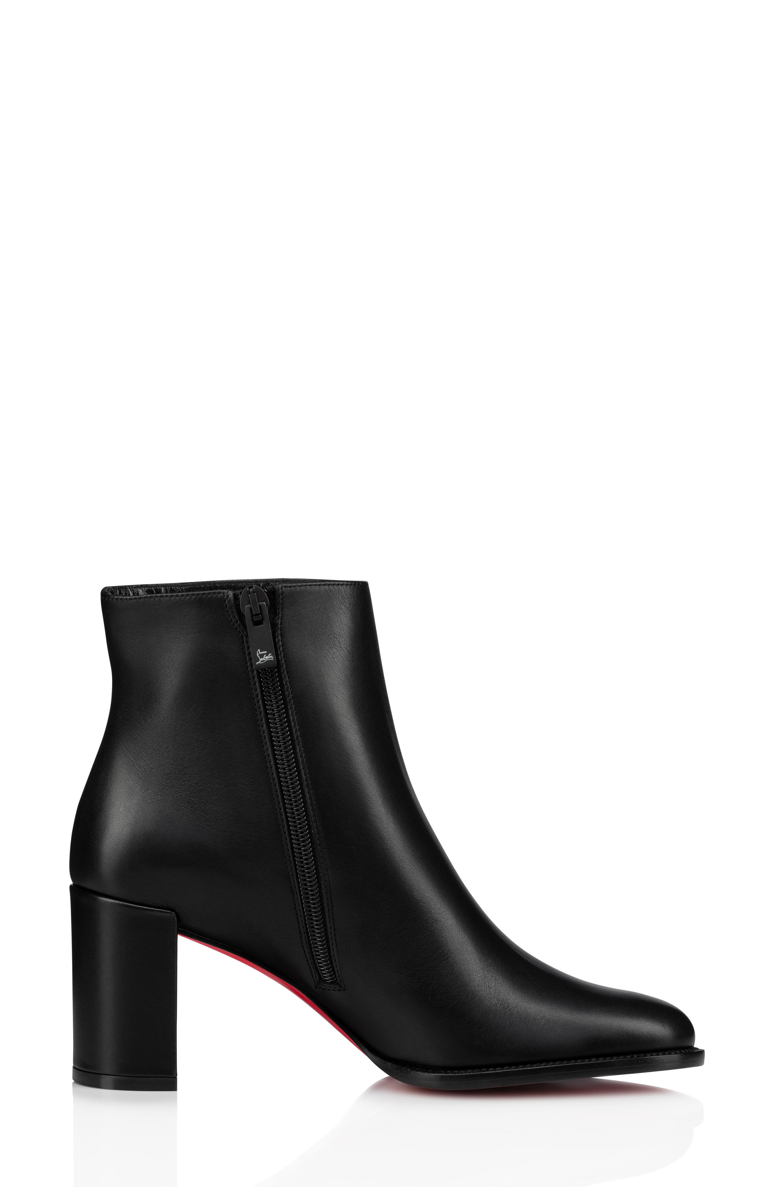 Christian Louboutin Adoxa Bootie, Alternate, color, Black