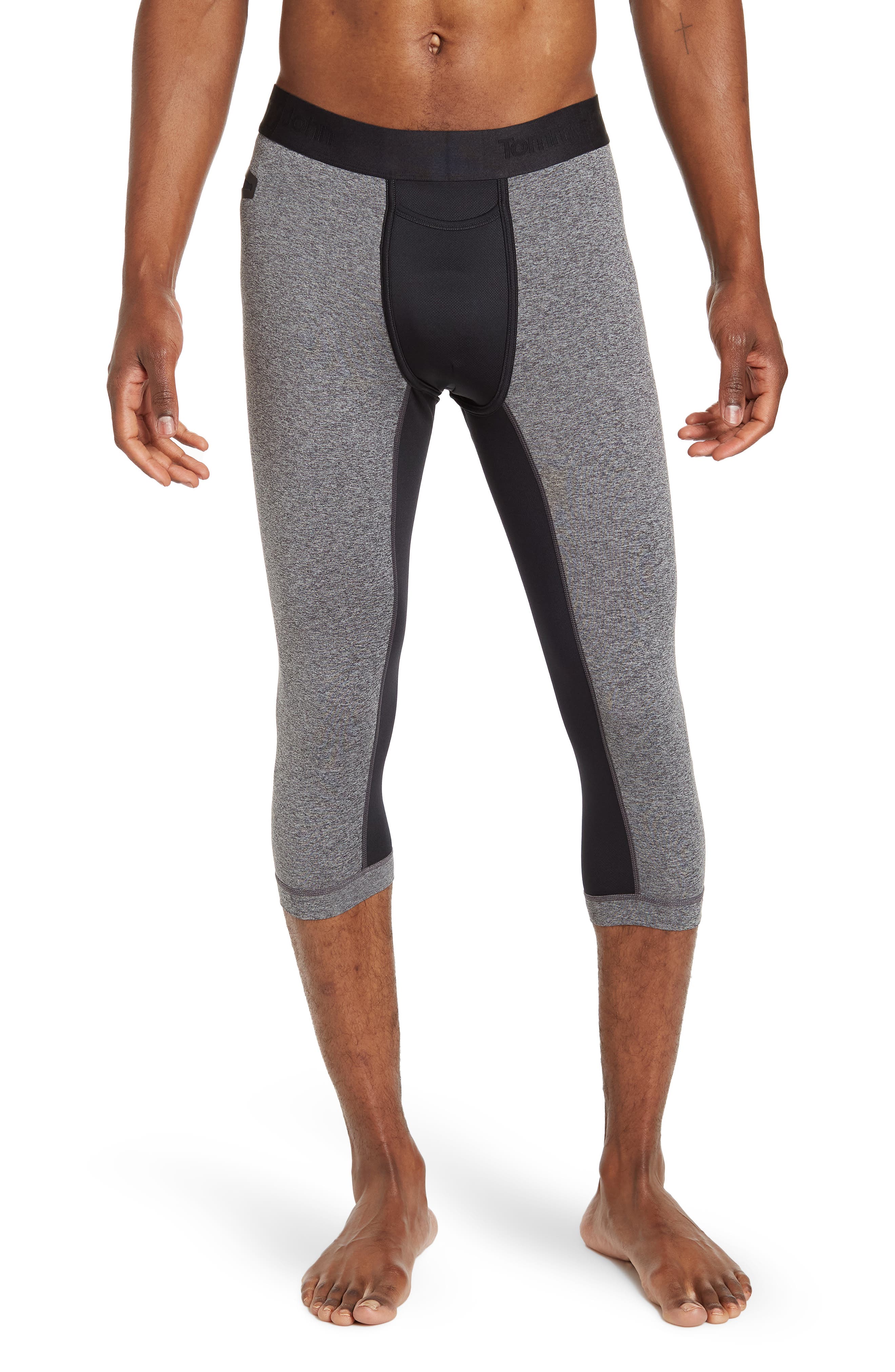 Tommy John 360 Sport Geometric Print Leggings (Men) | Nordstromrack