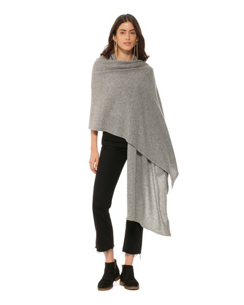 Pure Cashmere Feather-Light Maxi Wrap Stole
