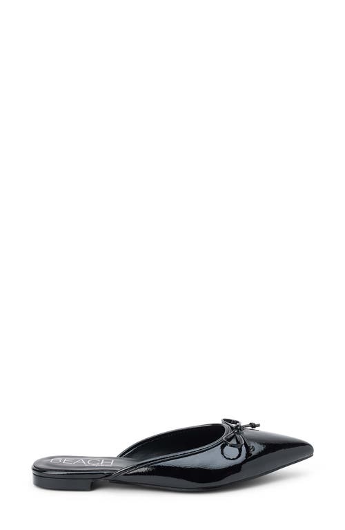 Matisse Reggie Pointed Toe Mule In Black