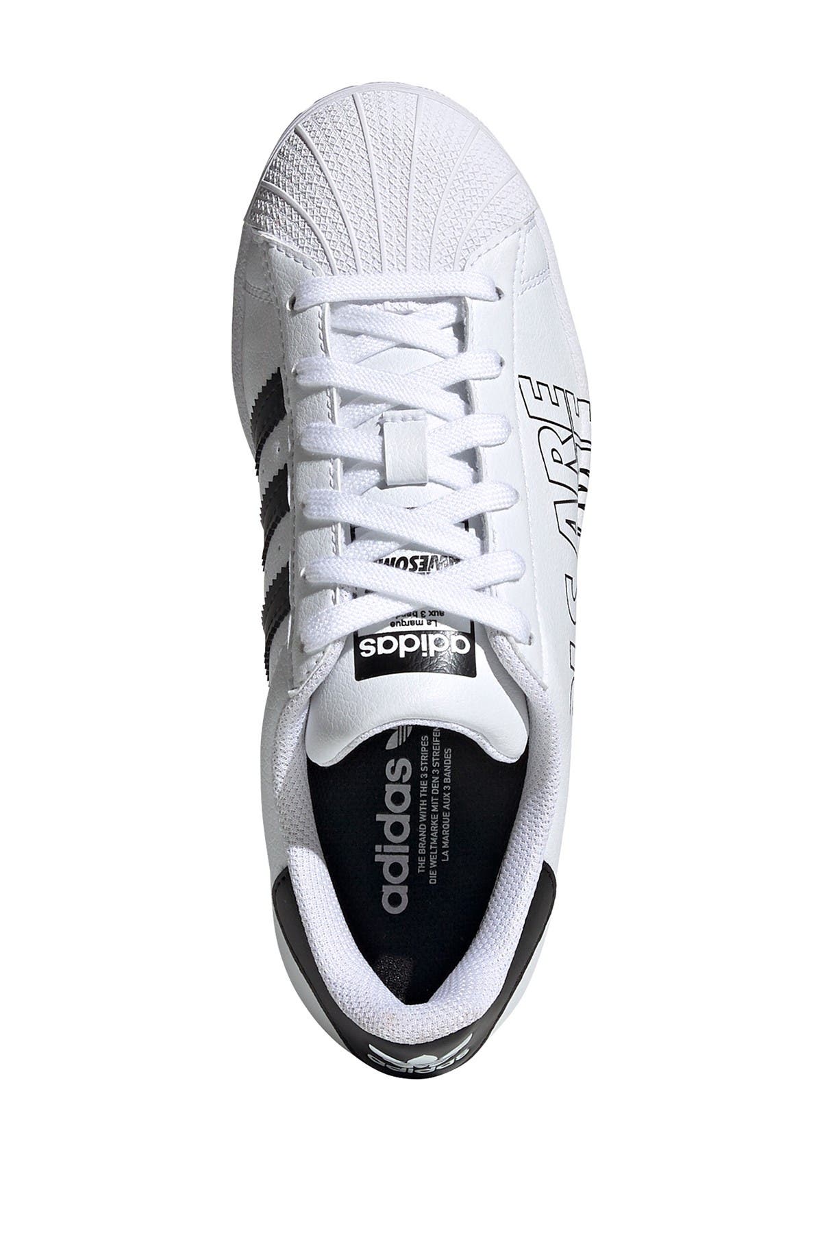 adidas Superstar Sneaker, Alternate, color, 