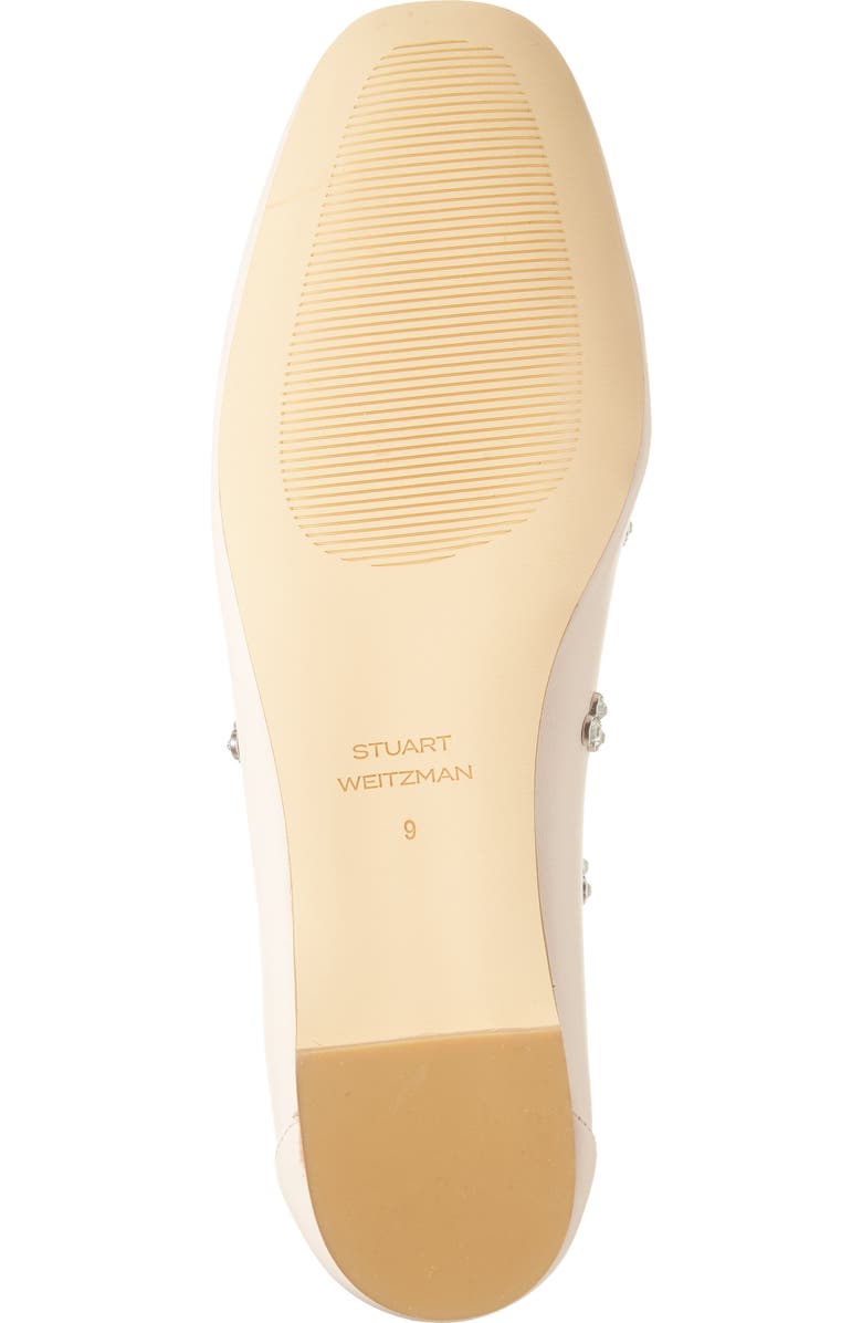 Stuart Weitzman Tammy Crystal Embellished Ballet Flat, Alternate, color, Rosewater