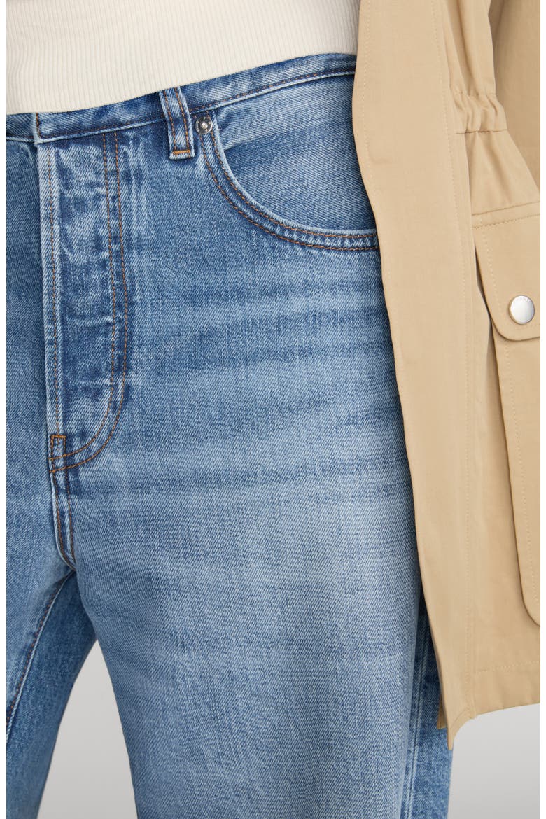 The Off Duty Loose Wide Leg Jeans, Alternate, color, FLUTTER