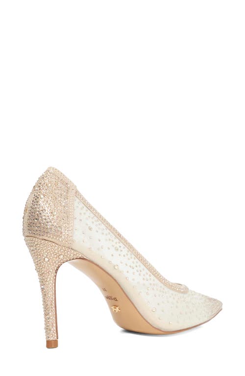 Dune London Brightest Pointed Toe Pump In Brown