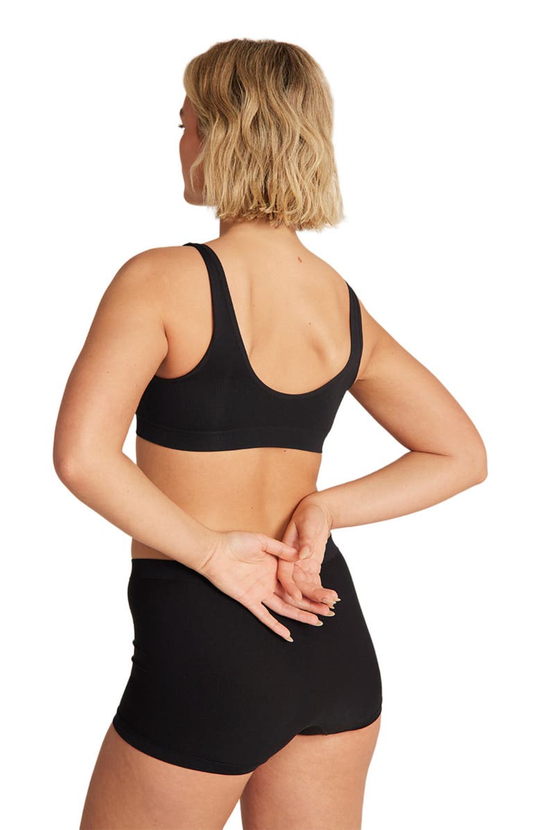 Nudea The Essentials Crop Top - 2 Pack, Alternate, color, Black And Bare 03