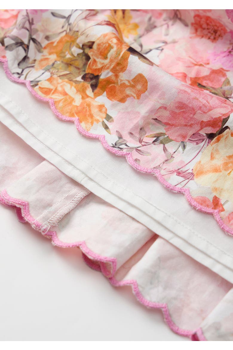 Alessia Cotton Mini Skirt, Alternate, color, Floral
