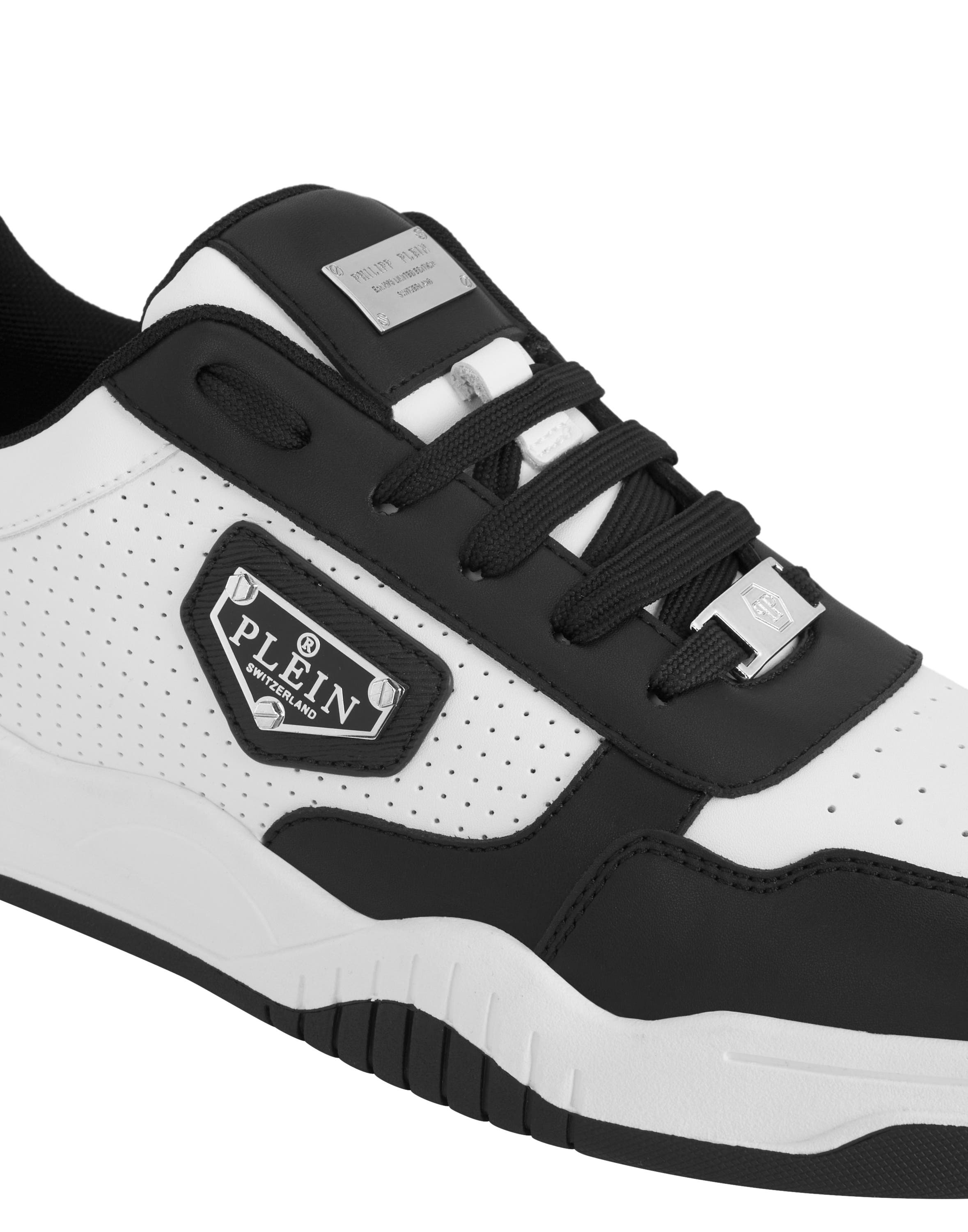 Low-Top Sneakers Street King Unisex, Alternate, color, white/black
