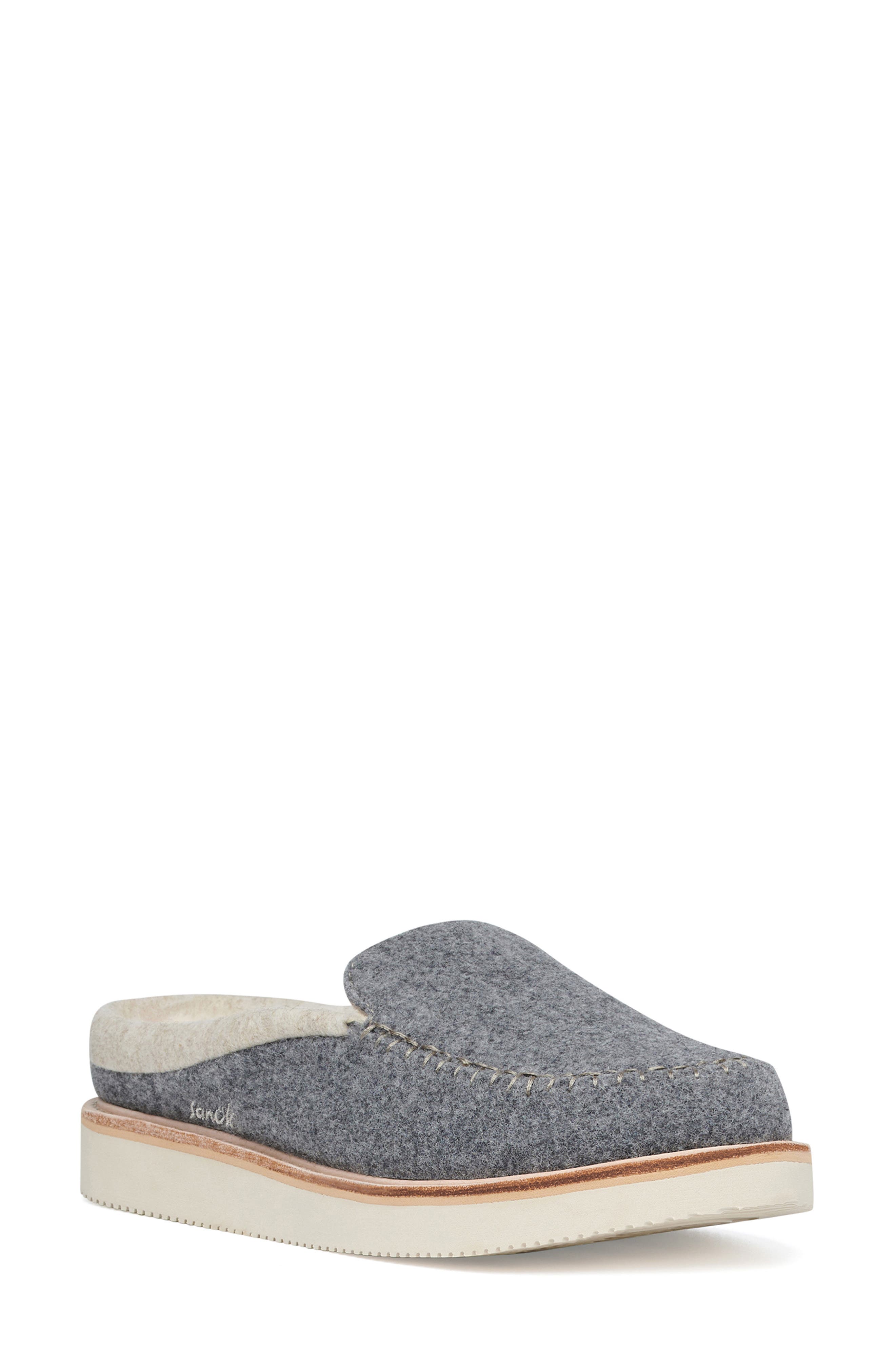 Sanuk Cozy Vibe Wool Felt Slipper, Main, color, 