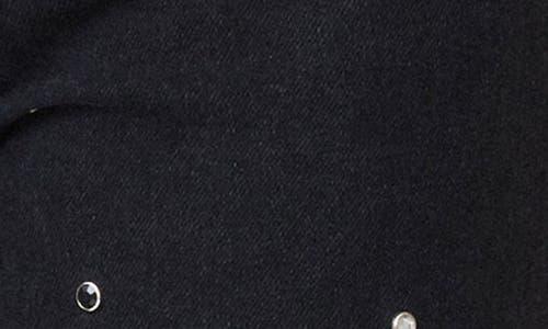 Shop Habitual Denver Grommet High Waist Wide Leg Jeans In Washed Black
