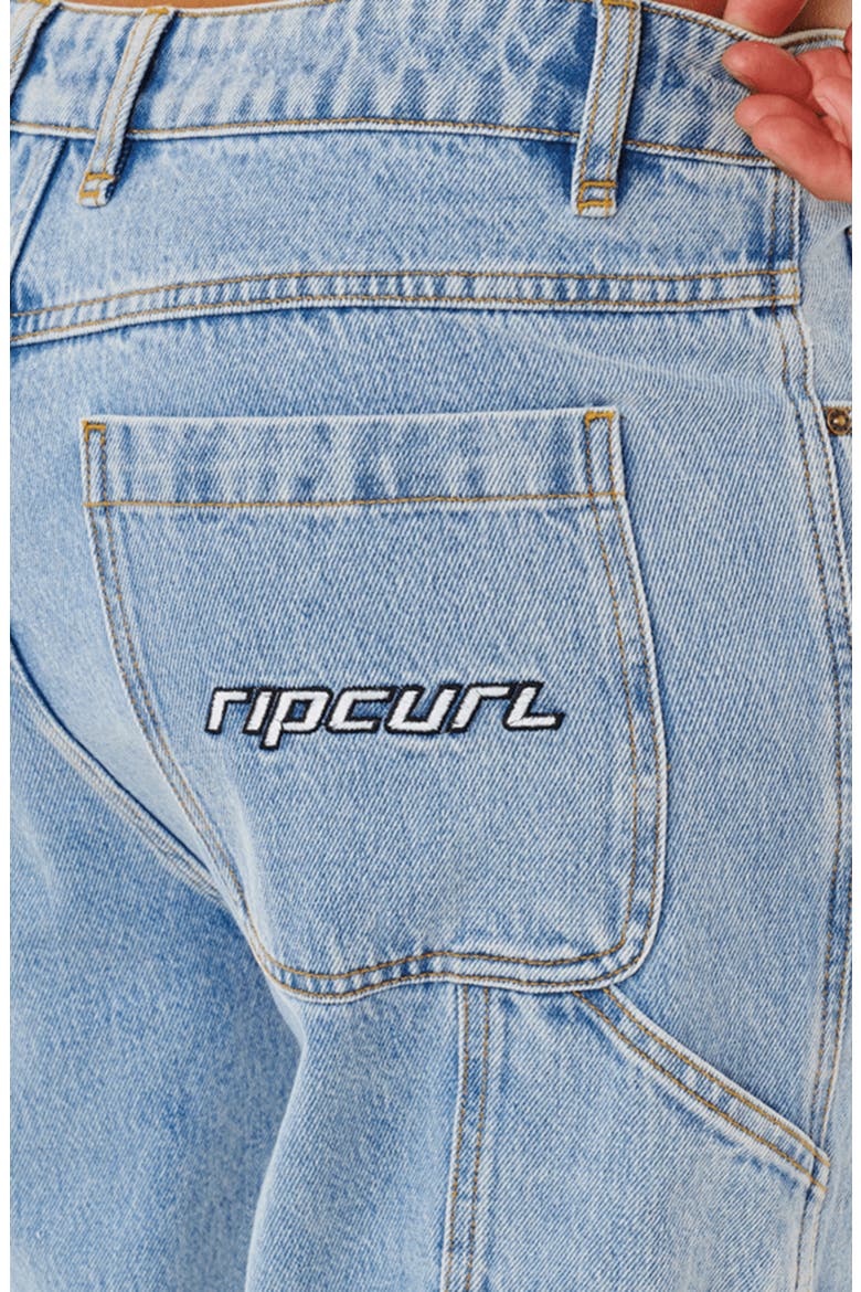 Nu Dose Loose Fit Carpenter Jeans, Alternate, color, WASHED BLUE