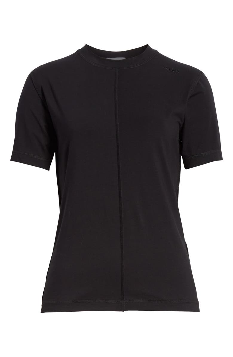 Ganni Lightweight Jersey Tee, Alternate, color, 