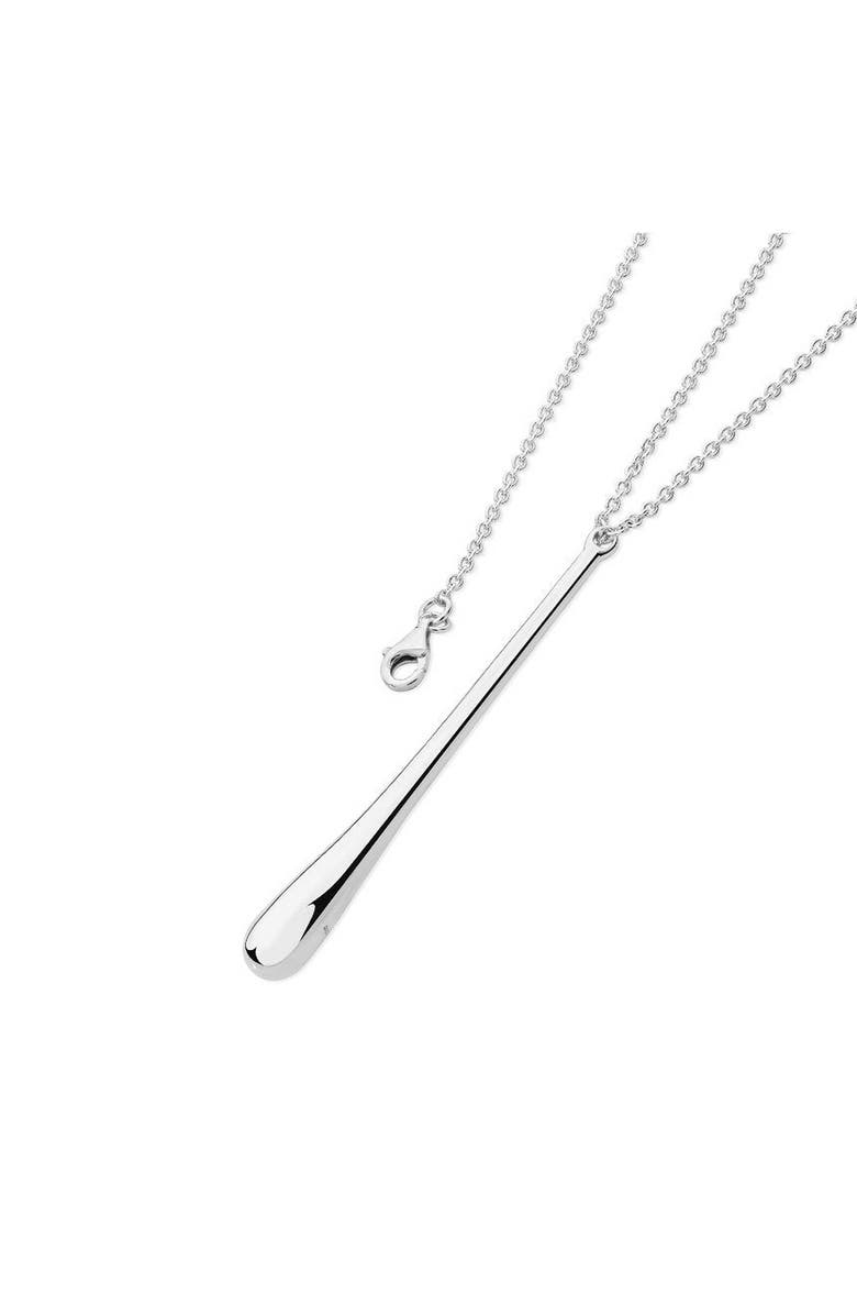 Lucy Quartermaine 32" Long Drop Pendant, Main, color, Sterling Silver