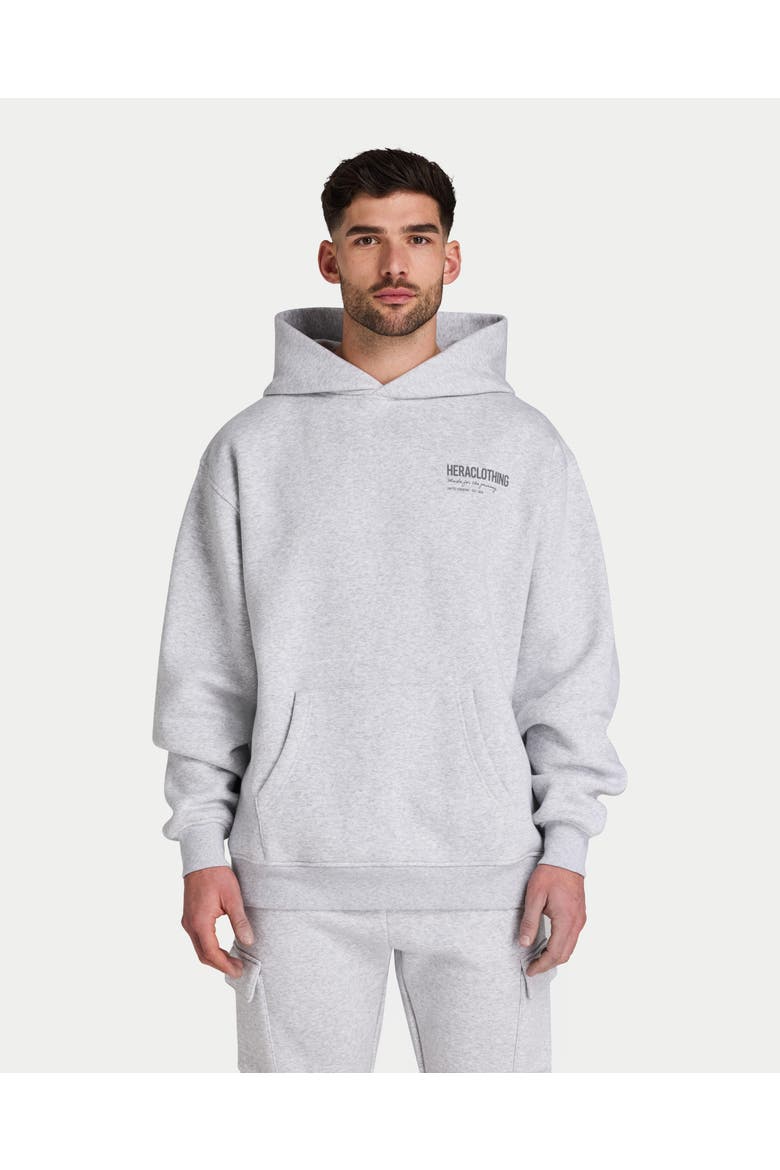 Club '15 Relaxed Fit Hoodie, Main, color, Grey Marl