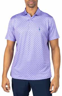 TailorByrd Carts & Byrd Print Performance Polo