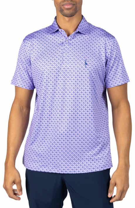 TailorByrd Carts & Byrd Print Performance Polo