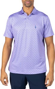 TailorByrd Carts & Byrd Print Performance Polo