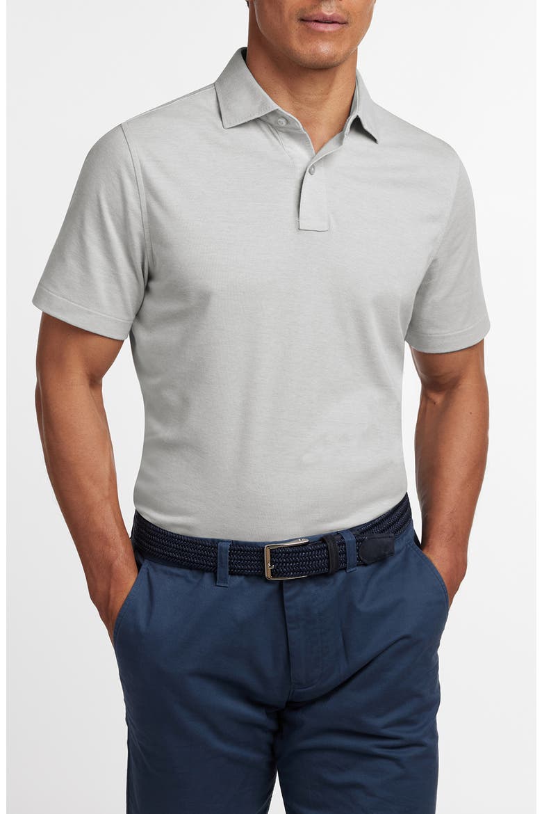 Connery Cotton Polo, Main, color, PEARL