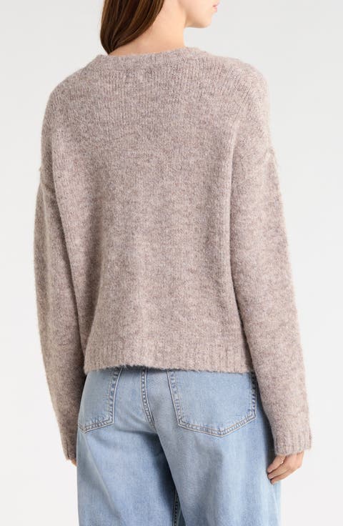 Crewneck Cardigan