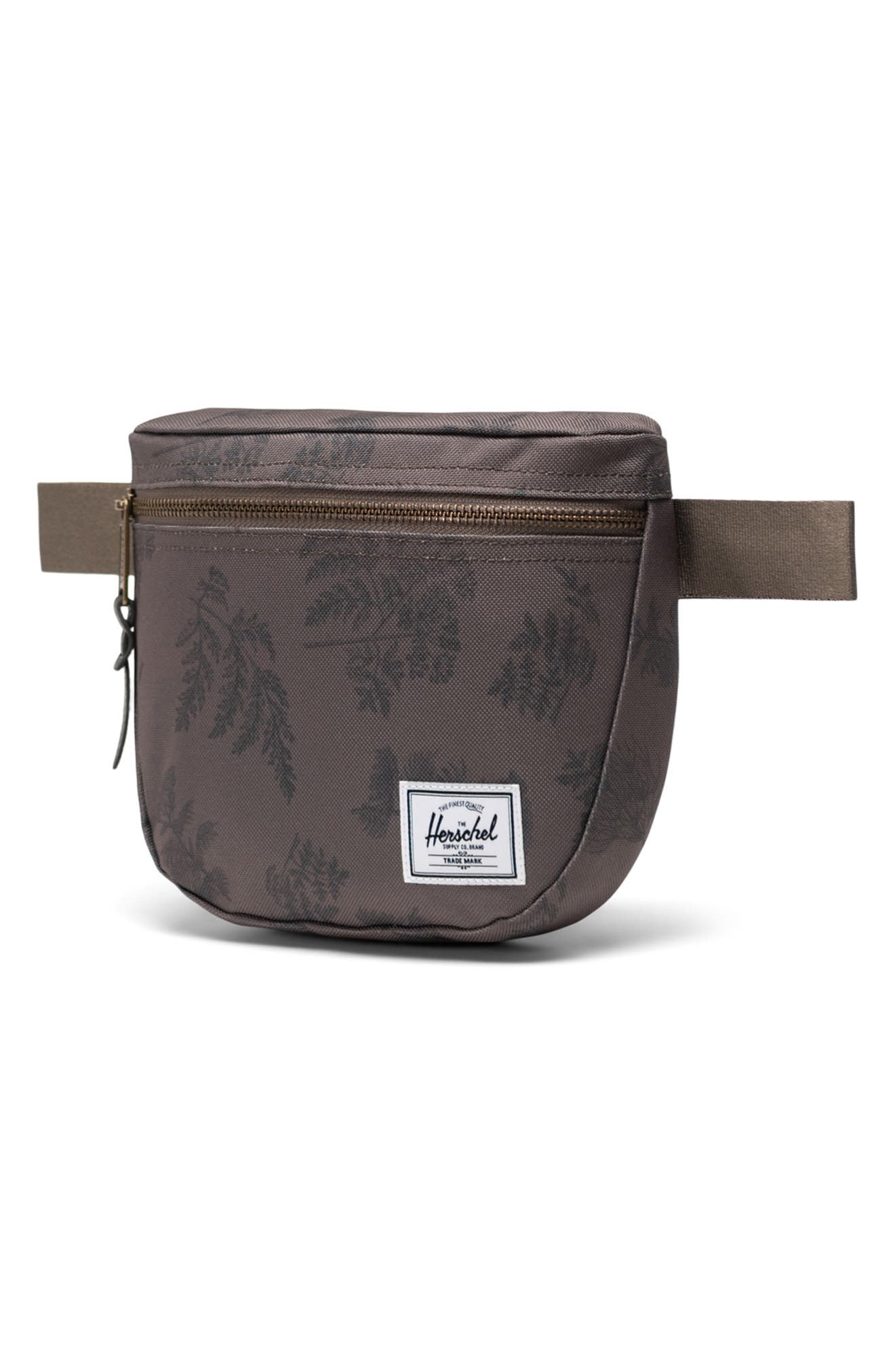 Herschel Supply Co. Settlement Recycled Polyester Belt Bag, Alternate, color, Terra Firma