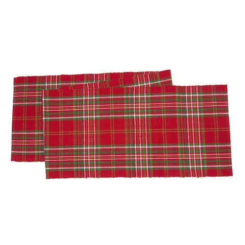 Jonah Plaid Table Runner 13" x 72"