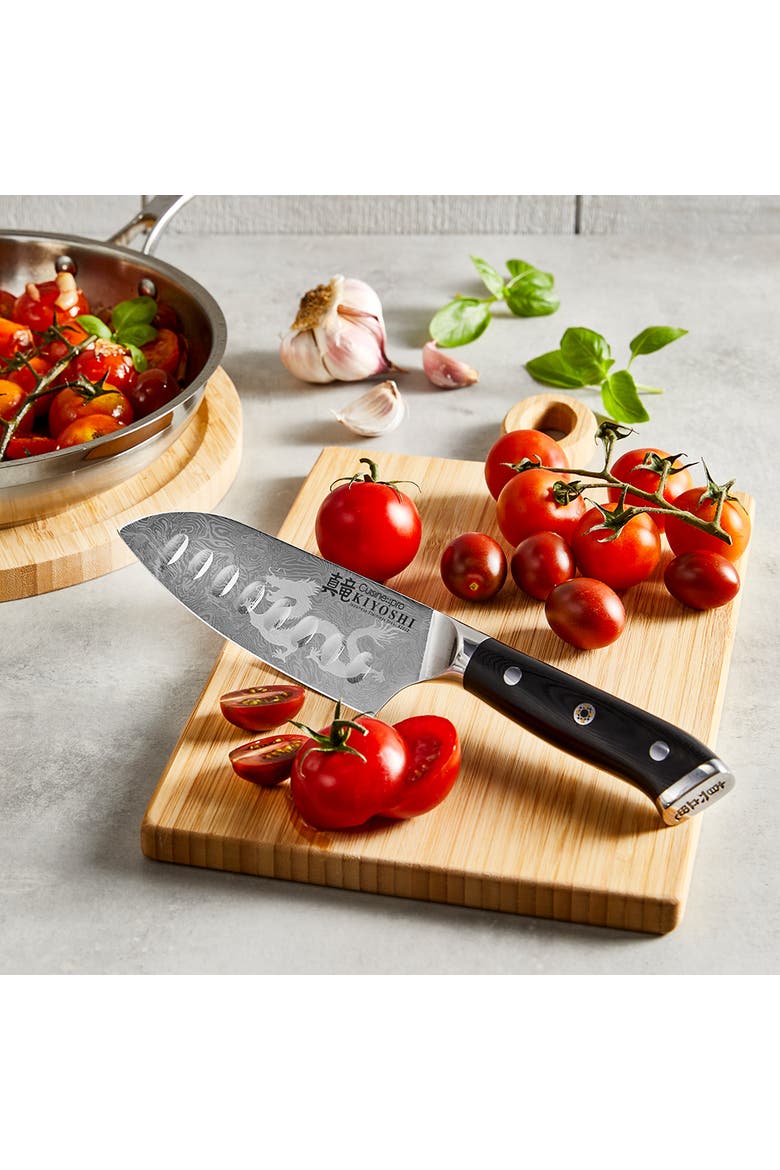 KIYOSHI® 6" Santoku, Alternate, color, Silver