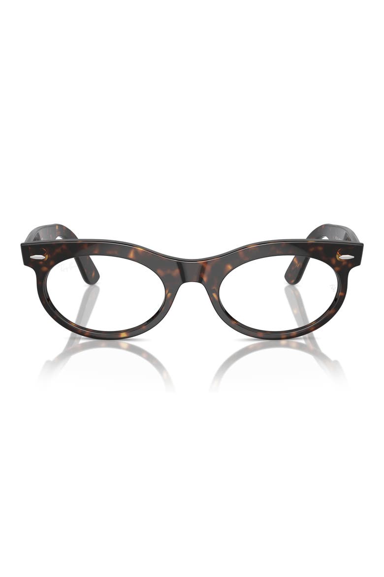 Wayfarer Transitions 50mm Oval Sunglasses, Main, color, HAVANA