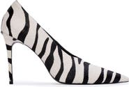 BLACK SUEDE STUDIO Jona 100 Ponyhair Pump