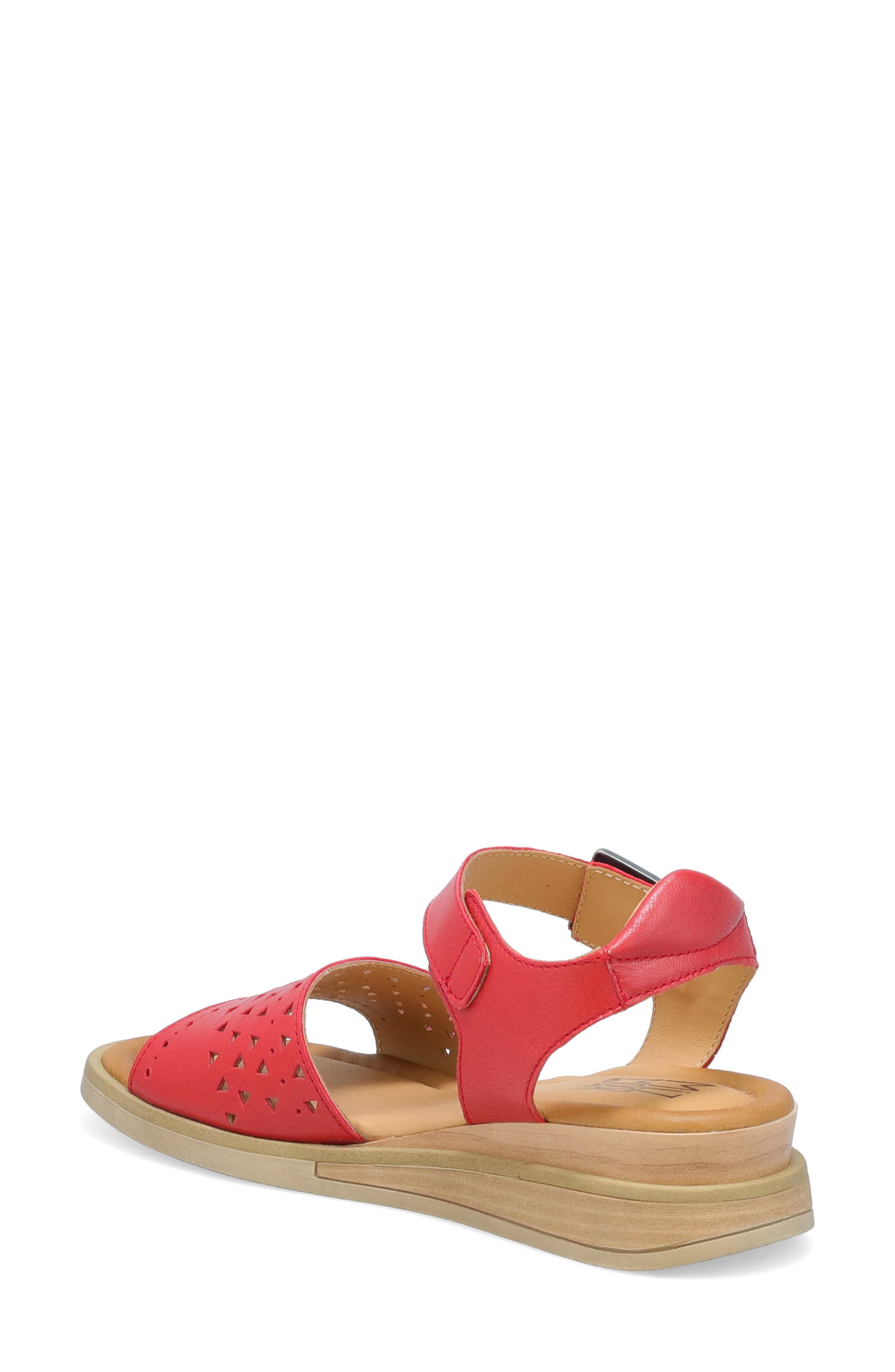 Cayne Sandal, Alternate, color, RED