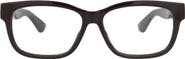 Gucci 55mm Rectangular Optical Glasses