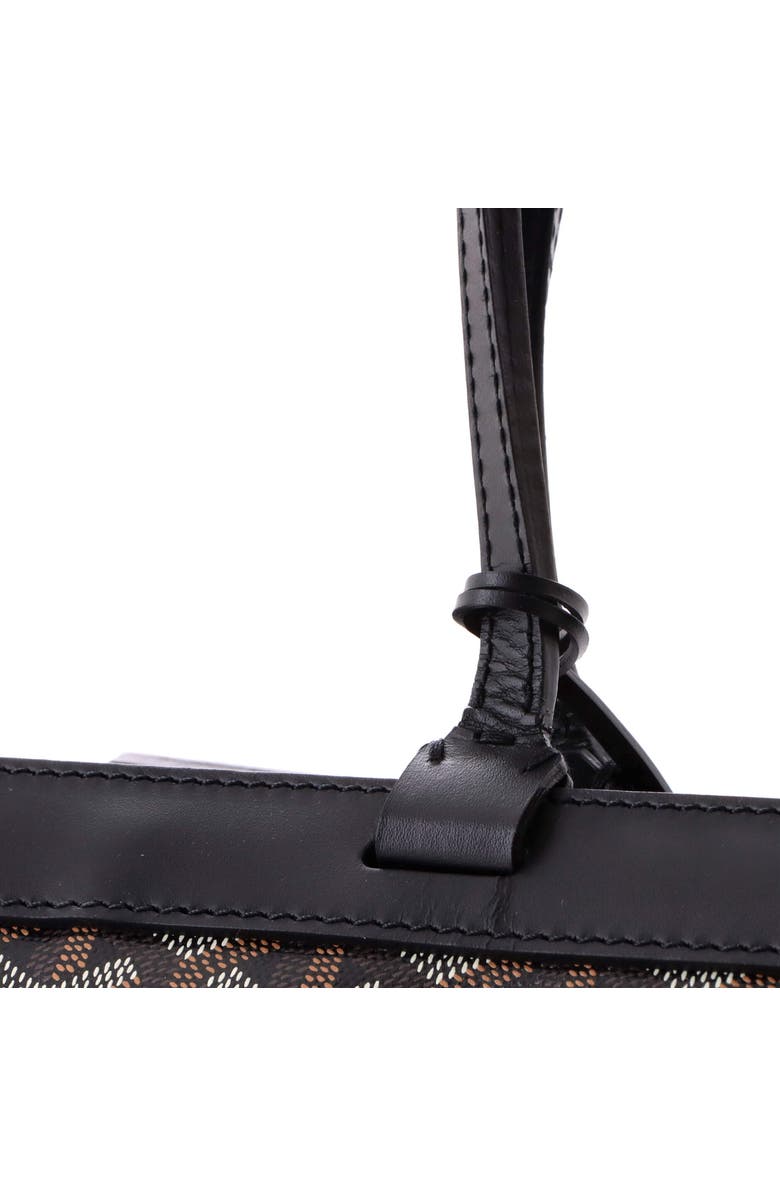 Pre-Owned Goyard Bellechasse Bag Coated Canvas PM, Alternate, color, Black