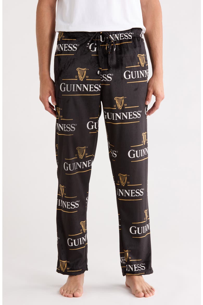 Guinness Pajama Pants, Main, color, BLACK