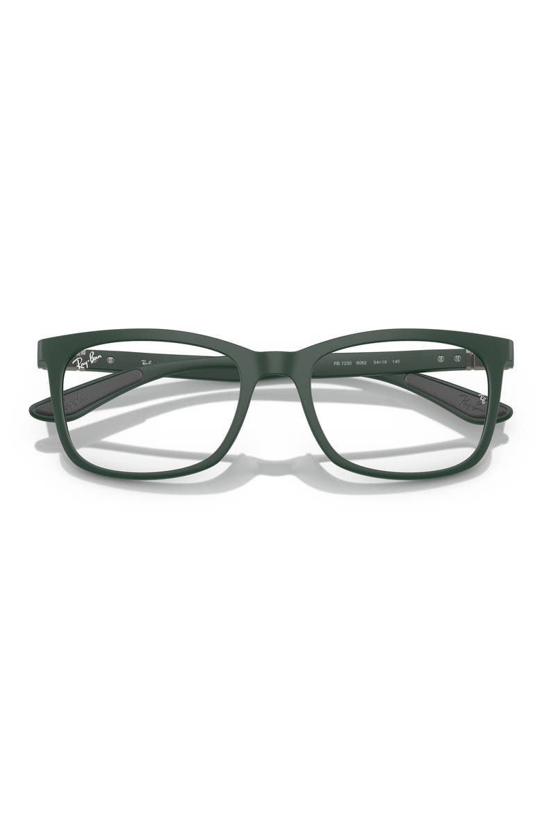 RX7230 52mm Pillow Optical Glasses, Alternate, color, GREEN