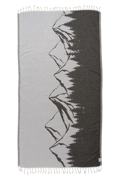 Mountain 100% Cotton Reversible Turkish Towel