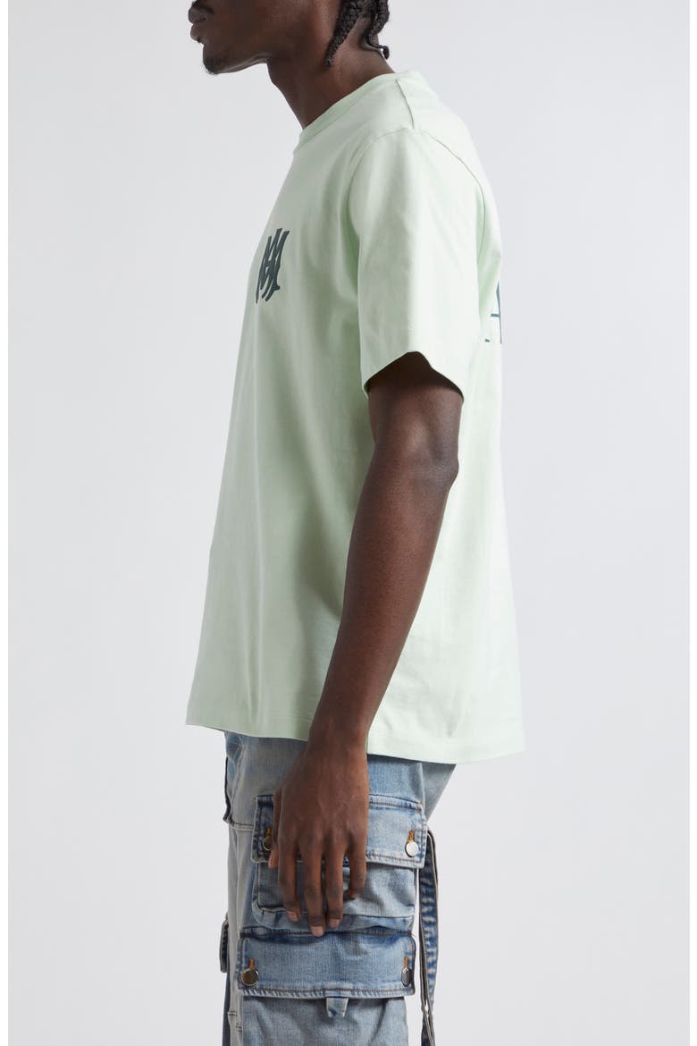 MA Logo Cotton Graphic T-Shirt, Alternate, color, SEACREST