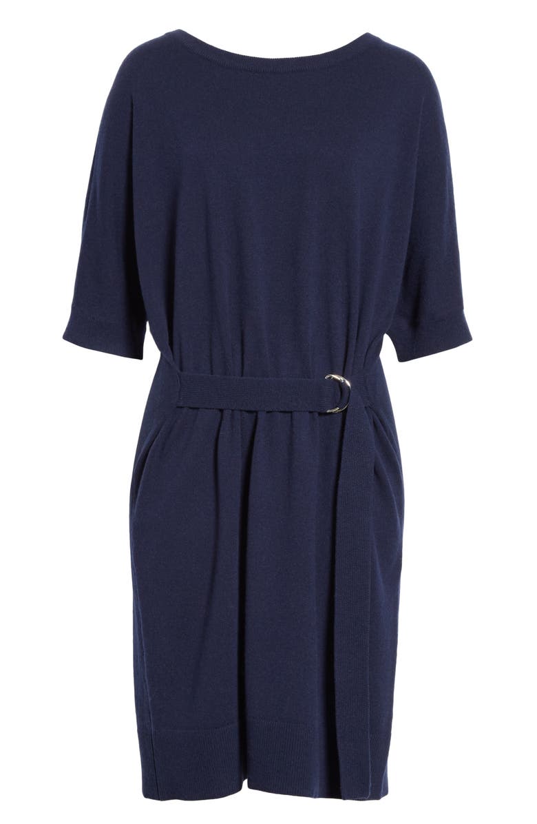 Michael Kors Belted Cashmere Blend Dress, Alternate, color, 