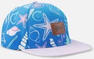 Deux par Deux Flat Brim Shell Cap